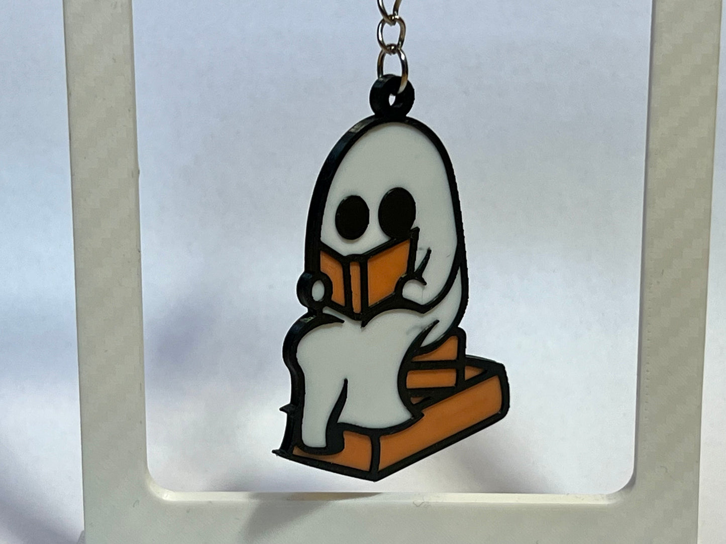 Halloween Geist Schlüsselanhänger – Handgemacht, 3D-gedruckt | Verschiedene Designs