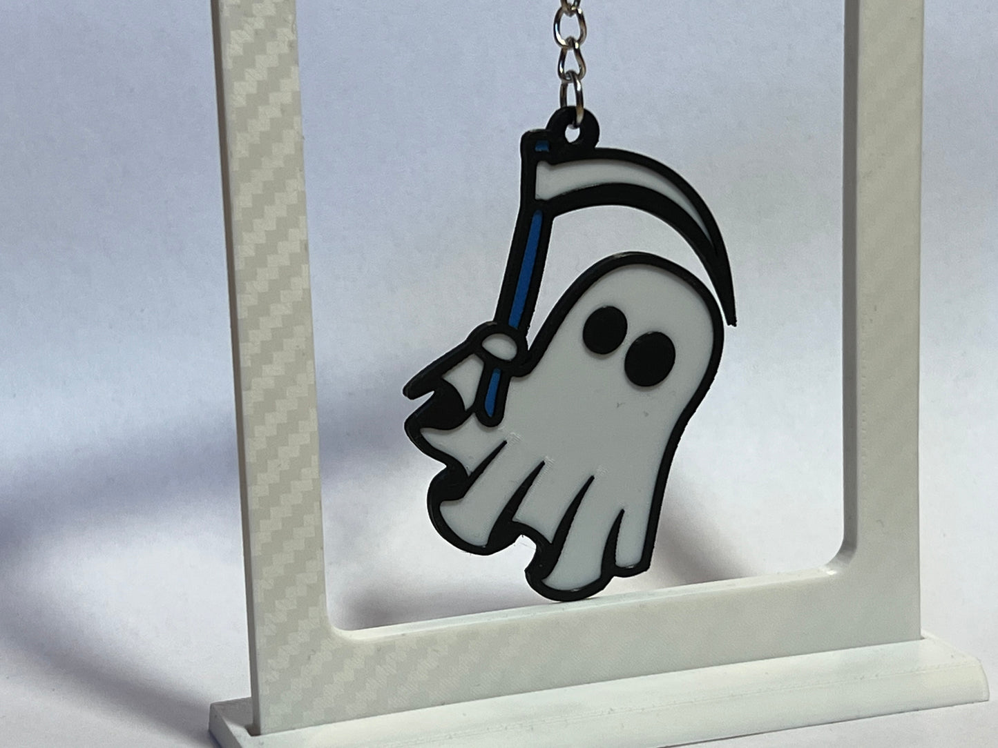 Halloween Geist Schlüsselanhänger – Handgemacht, 3D-gedruckt | Verschiedene Designs