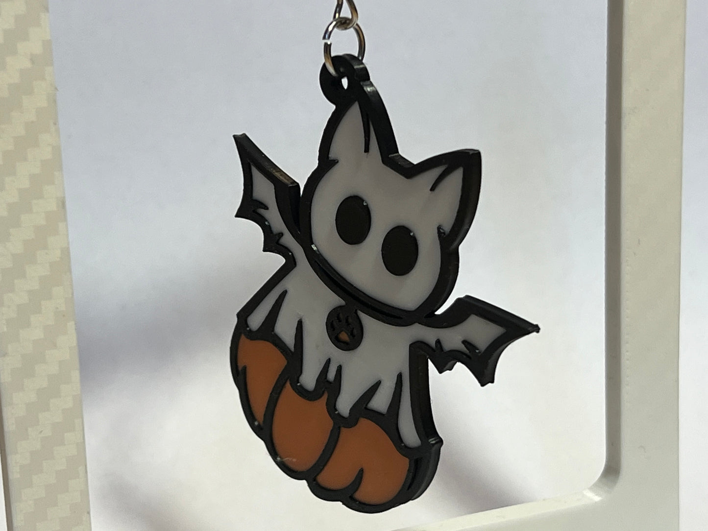 Halloween Geist Schlüsselanhänger – Handgemacht, 3D-gedruckt | Verschiedene Designs